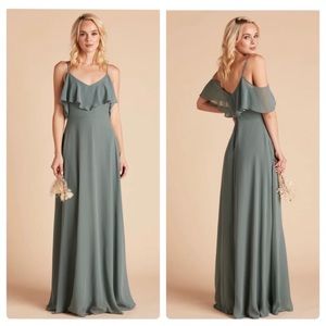 bridesmaid dress with lace sleeves MGNY 72417 Dress